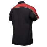 Milwaukee Motorcycle Clothing Co. Men’s Blk/Red Mechanic Work Shirt – w / Reflective Strip, Rider‑Built MDM11606 - Image 9