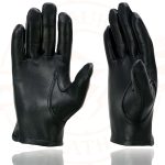 Milwaukee Leather MG7720 Women’s Black Perforated Deer Skin Leather Motorcycle Gloves w/ Breathable Open Knuckle - Image 6