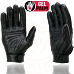 Milwaukee Leather MG7735 Women’s Black Leather Gel Palm Motorcycle Hand Gloves W/ Flex Knuckles - Image 7