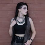 Milwaukee Leather Women’s Distress Brown Leather V-Neck Motorcycle Rider Vest with Side Lace MLL4531 - Image 8