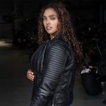 Milwaukee Motorcycle Clothing Co. Women’s Foxy Scooter Style Black Premium Leather Jacket w/ Mandarin Collar MMC20000 - Image 10