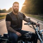 Milwaukee Motorcycle Clothing Co. Men’s Low-Key Premium Black Leather Club Style Biker Vest MMC30000 - Image 8