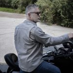 Milwaukee Leather MPM1621 Men’s Grey CE Armored Long Sleeve Motorcycle Riders Shirt w/ Reinforced w/ Aramid Fibers - Image 11