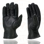 Milwaukee Leather SH734 Men’s Black Thermal Lined Leather Motorcycle Gloves w/ Cinch Wrist Closure - Image 15