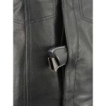 Men’s Premium Cowhide Leather Club Style Motorcycle Biker Riding Vest BZ6410 - Image 6