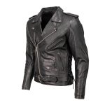 Milwaukee Leather LKM1701 Men’s Classic Side Laced Black Motorcycle Premium Leather Jacket with CE Armor Protection - Image 7