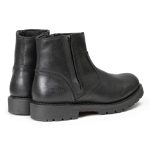 MMCC Men’s Kick Start 7″ Black Top Grain Leather Motorcycle Boots – Dual YKK Zippers, Freedom Flex Toe – MBM9009 - Image 11