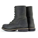Milwaukee Leather MBM9065 Men’s Antique Black Lace-Up High-Rise Boots - Image 6