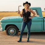 Milwaukee Leather MDL4020 Women’s Classic Black ‘6 Pocket’ Side Lace Denim Vest - Image 8