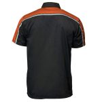 Milwaukee Motorcycle Clothing Co. Men’s Blk/Orange Mechanic Work Shirt – w / Reflective Strip, Rider‑Built MDM11603 - Image 9
