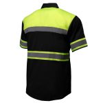 MMMCC Men’s Safeway Green/Black Mechanic Rider Ready Shirt w/ Reflective Strip MDM11613 - Image 11