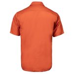 Milwaukee Leather MDM11686 Men’s OrangeButton-Up Heavy-Duty Work Shirt – Classic Mechanic Shirt w/ Pockets - Image 8