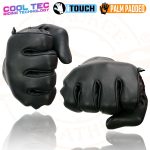 Milwaukee Leather MG7502 Men’s Black Leather Gel Palm Motorcycle Gloves w/ i-Touch and Cool-Tec Technology - Image 9