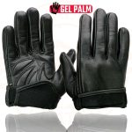Milwaukee Leather MG7510 Men’s Black Leather Gel Padded Palm Short Wrist Motorcycle Hand Gloves W/ ‘Full Panel Cover’ - Image 7