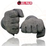 Milwaukee Leather MG7511 Men’s Grey Leather Gel Padded Palm Short Wrist Motorcycle Hand Gloves W/ ‘Full Panel Cover’ - Image 7