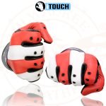 Milwaukee Leather MG7527 Men’s Black Leather i-Touch Screen Compatible Motorcycle Hand Gloves w/ Stars and Stripes - Image 8