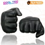 Milwaukee Leather MG7536 Men’s Black Leather Gel Palm Motorcycle Gloves w/ Flex Knuckles and Cool-Tec Treatment - Image 7