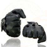 Milwaukee Leather MG7720 Women’s Black Perforated Deer Skin Leather Motorcycle Gloves w/ Breathable Open Knuckle - Image 7