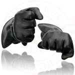Milwaukee Leather MG7725 Women’s Black Leather Gauntlet Motorcycle Gloves w/ Wrist Strap Closure - Image 7