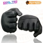 Milwaukee Leather MG7736 Women’s Black Leather Gel Palm Motorcycle Gloves w/ Flex Knuckles and Cool-Tec Treatement - Image 8