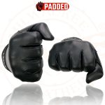 Milwaukee Leather MG7760 Women’s Black Leather Gel Palm Lightweight Motorcycle Hand Gloves W/ Stylish ‘Wrist Detailing’ - Image 7