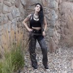 Milwaukee Leather Women’s Distress Brown Leather V-Neck Motorcycle Rider Vest with Side Lace MLL4531 - Image 9