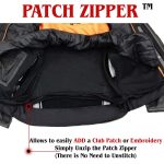 Milwaukee Leather MLM1504 Men’s Black ‘The Skelly Racer’ Premium Moto Leather Jacket - Image 11