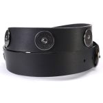 Milwaukee Leather MP7111 Men’s Black Premium Leather 1.5 Inch Wide Belt with 12 Gauge Shell Emblems - Image 7