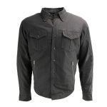 Milwaukee Leather Men’s Splitline Phantom 2-Tone CE Armored Protective Flannel – Kevlar Reinforced – MPM1670 - Image 13