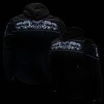 Milwaukee Leather Men’s Vengeance Black Armored Textile Motorcycle Jacket with Skull Embroidery – MPM17019 - Image 6