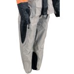 NexGen SH2217 Men’s Orange and Silver Oxford Water-Resistant Rain Suit - Image 7