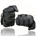 Milwaukee Leather SH247 Men’s Black Perforated Leather Full Finger Motorcycle Hand Gloves W/ Breathable ‘Open Knuckle’ - Image 7