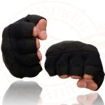 Milwaukee Leather SH44610 Men’s Black Gel Padded Fingerless Motorcycle Mechanics Hand Gloves w/ Amara Cloth’ - Image 8