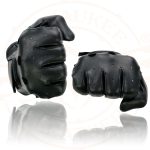 Milwaukee Leather SH721 Women’s Black Perforated Leather Full Finger Motorcycle Hand Gloves W/ Breathable ‘Open Knuckle’ - Image 8