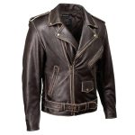 Milwaukee Leather Men’s Live to Ride Classic Retro Brown Premium Leather CE Armored Motorcycle Jacket – Side Lace – LKM1707 - Image 12