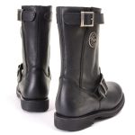 Milwaukee Leather MBL9359 Women’s Black 11-Inch Classic Engineer Motorcycle Leather Boots - Image 7