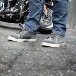Milwaukee Leather MBM9109 Men’s Grey Suede Leather Reinforced Street Riding Waterproof Shoes w/ Ankle Support - Image 7