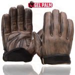 Milwaukee Leather MG7512 Men’s Brown Leather Gel Padded Palm Short Wrist Motorcycle Hand Gloves W/ ‘Full Panel Cover’ - Image 8