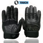 Milwaukee Leather MG7525 Men’s Black Leather i-Touch Screen Compatible Gel Palm Motorcycle Hand Gloves W/ Flex Knuckle - Image 9