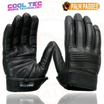 Milwaukee Leather MG7536 Men’s Black Leather Gel Palm Motorcycle Gloves w/ Flex Knuckles and Cool-Tec Treatment - Image 8