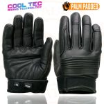 Milwaukee Leather MG7736 Women’s Black Leather Gel Palm Motorcycle Gloves w/ Flex Knuckles and Cool-Tec Treatement - Image 9