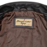 Milwaukee Leather Men’s Copperline Black Leather Moto Café Racer Jacket, Stand Collar, 6 Pockets – SFM1816 - Image 12