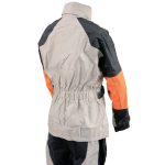 NexGen SH2217 Men’s Orange and Silver Oxford Water-Resistant Rain Suit - Image 8