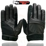Milwaukee Leather SH296 Men’s Black Leather Mesh Racing Motorcycle Hand Gloves W/ Padded Knuckle - Image 8