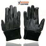 Milwaukee Leather SH864 Men’s Gauntlet USA Deerskin Leather Unlined Motorcycle Winter Gloves - Image 8