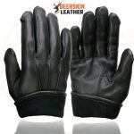 Milwaukee Leather SH865 Men’s Black Thermal Lined USA Deerskin Leather Motorcycle Winter Rider Gloves - Image 8