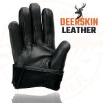 Milwaukee Leather SH869 Men’s Black Deerskin Leather Unlined Professional Driving Gloves - Image 10