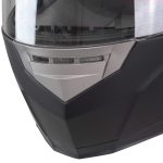 Milwaukee Helmets H500 Flat Black Chit-Chat Black Full Face Motorcycle Helmet with Wireless Communication - Image 10