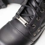 Milwaukee Leather MBL9328 Women’s Black Premium Leather Lace-Up Motorcycle Riding Boots w/ Inside Zipper - Image 7