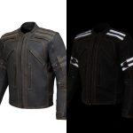 Milwaukee Leather Men’s Matte Black Street CE Armored Motorcycle Vented Jacket – Reflective – LKM17012 - Image 14
